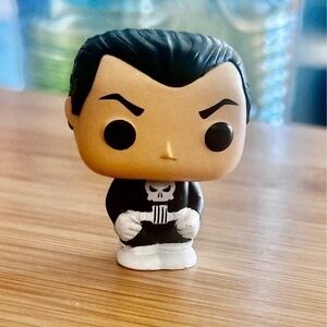 Marvel Punisher Funko Pocket Pop Vinyl Figure Frank Castle Black White 2019